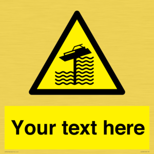 Custom warning grounding on weir